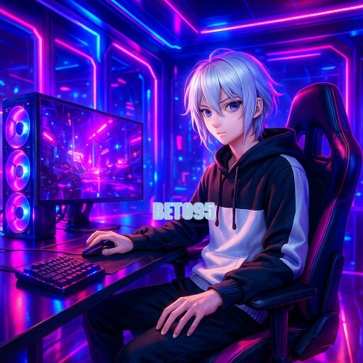 Imagem promocional da BET095 mostrando a plataforma e suas vantagens